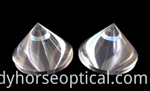 Calcium Fluoride Pyramid Optical Lens